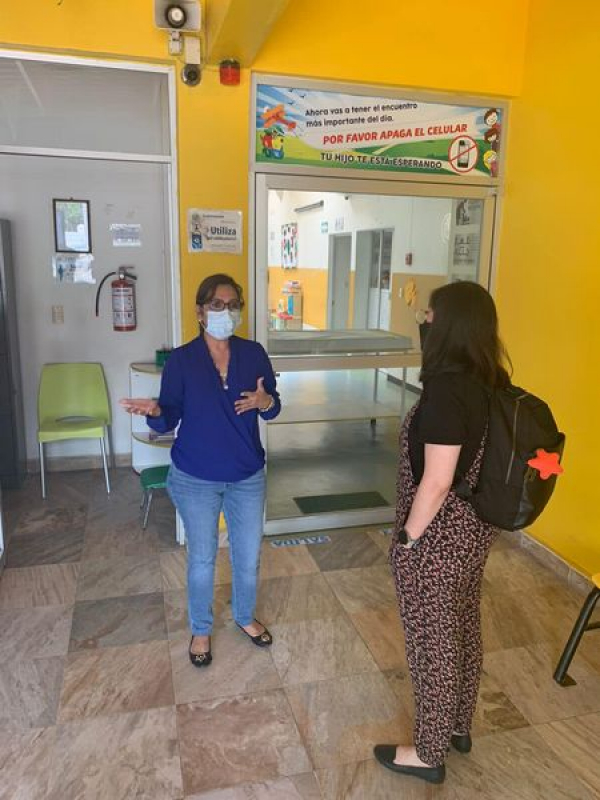 Visita Maricela Hazel Pacheco Pazos Estancia Infantil