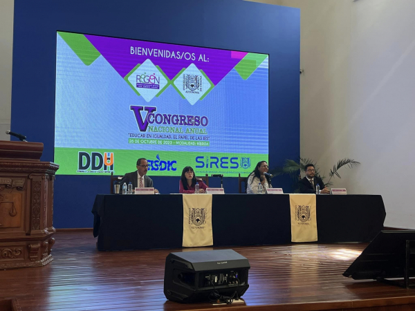V Congreso Nacional Anual &quot;Educar en Igualdad: El papel de las IES&quot;