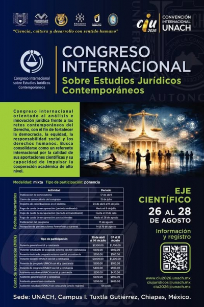 Congreso sobre Estudios Jur&iacute;dicos Contempor&aacute;neos