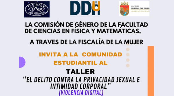 Taller “El delito contra la privacidad sexual e intimidad corporal (Violencia digital)”