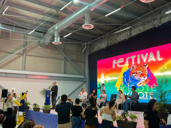 El Centro de Convenciones "Manuel Velasco Su&aacute;rez" fue escenario del Festival Ocelote 2026, organizado por la Universidad a trav&eacute;s de la Secretar&iacute;a de Identidad y Responsabilidad Social Universitaria (SIRESU)