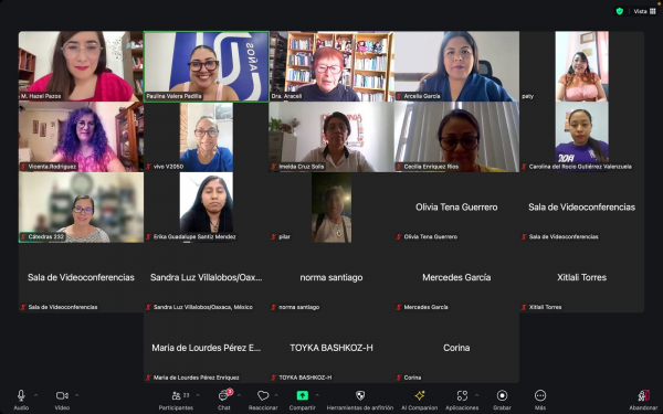 Seminario Permanente: Educación, Género y Justicia, con el tema “Mujeres indígenas y participación política”