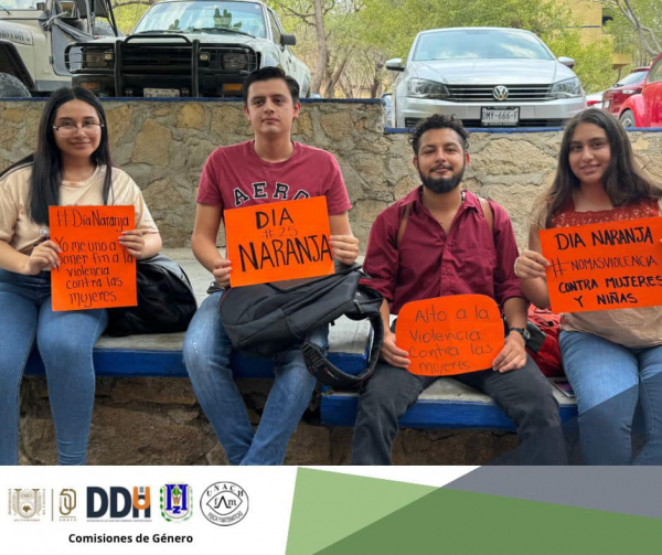 Se desarrollo la campaña de sensibilización contra la violencia hacia mujeres y niñas en el Marco del Día Naranja