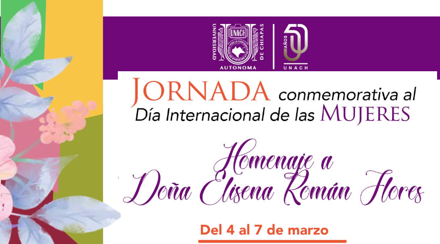 Jornada conmemorativa al Día internacional de las Mujeres Homenaje a Doña Elisena Román Flores