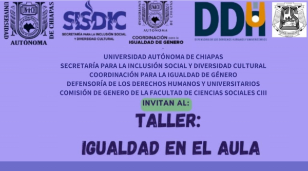 Taller: “Igualdad en el Aula”