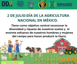 El 2 de julio se celebra el D&iacute;a de la Agricultura Nacional