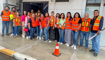 Personal de la Defensoría de los Derechos Humanos y Universitarios participó en el Primer Simulacro Estatal 2024 programado este 19 de marzo