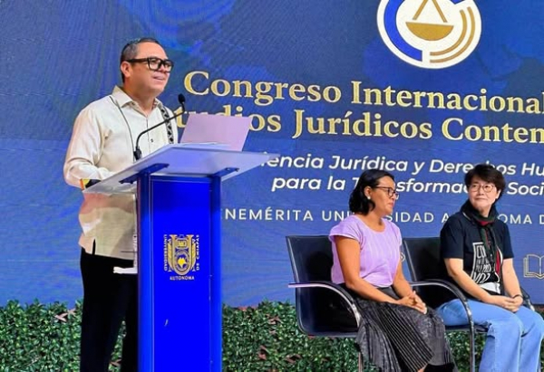 Conferencia &ldquo;Repensar los derechos: lo humano, las mujeres y la naturaleza&rdquo;, impartida por la activista, profesora y fundadora de la Red para el Activismo Glocal, Gaphee Ko